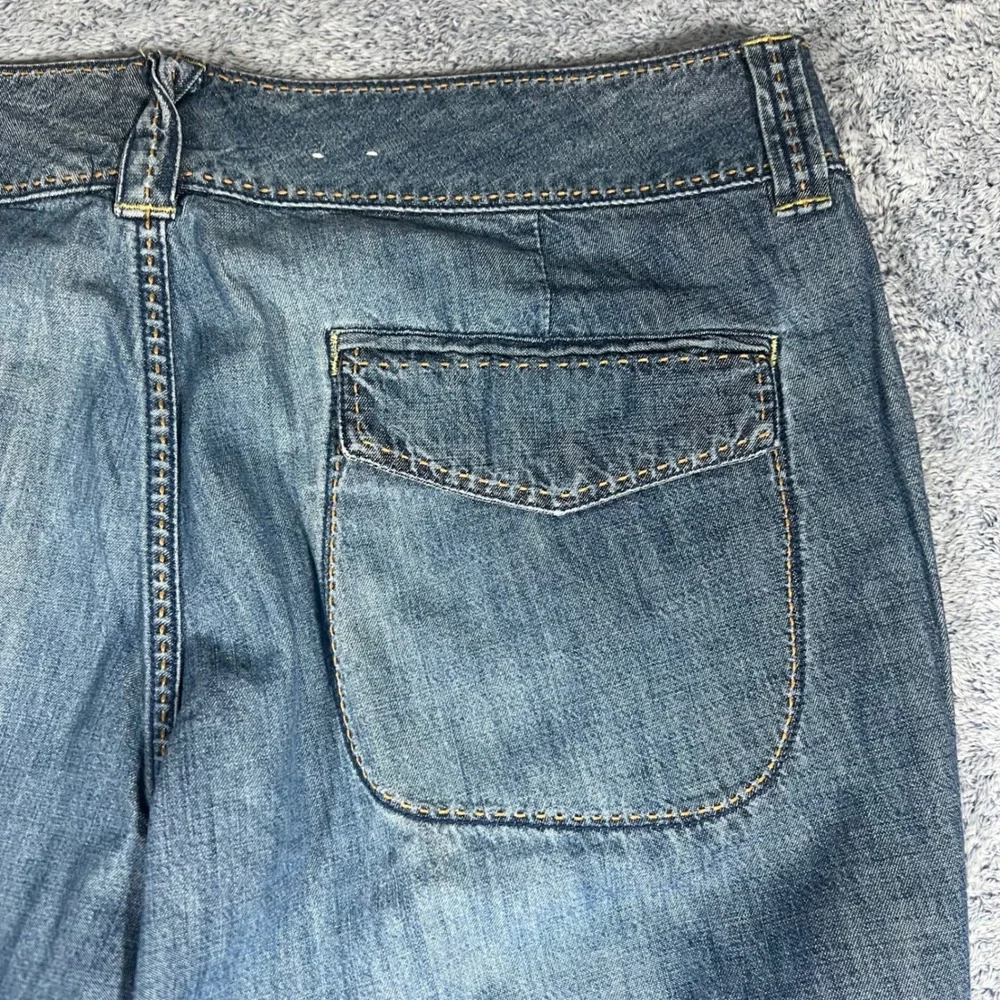 Choice Calvin Klein Jeans Womens 32‎ Blue Denim Wide Leg Flare High Rise